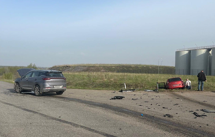 Пассажирка автомобиля Ford попала в больницу после ДТП в Киреевском районе