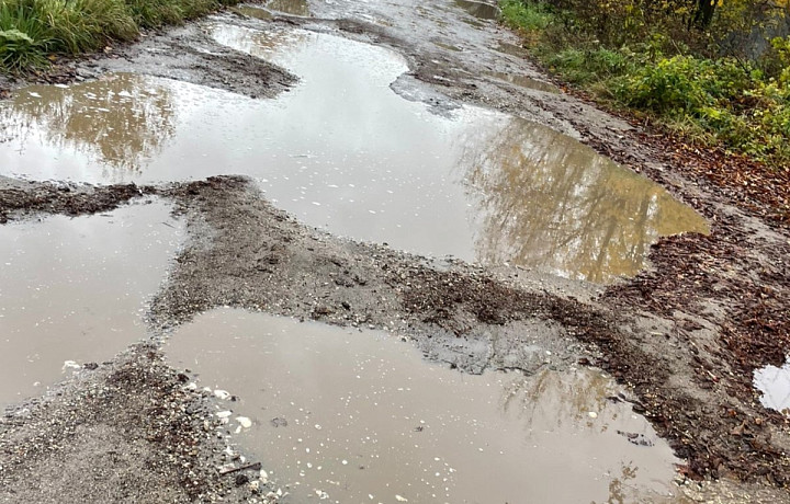 «Сыпанули для вида»: жители Щекино недовольны качеством ремонта дороги, но власти говорят, что денег больше нет