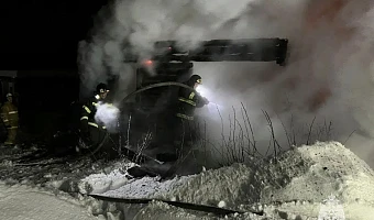 При пожаре 30 января в Тульской области пострадала женщина