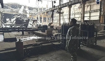 В Узловой задержали работника завода, на котором рухнула кровля цеха