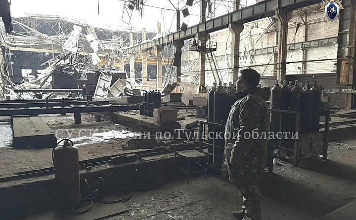 В Узловой задержали работника завода, на котором рухнула кровля цеха