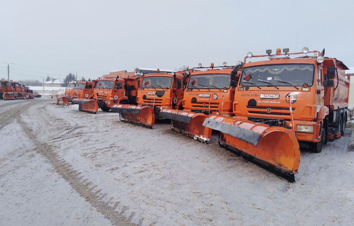 Дополнительная техника выйдет на борьбу со снегопадом в Туле: какие участки будут убирать в первую очередь