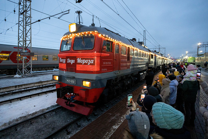 Как туляки встретили Деда Мороза: фоторепортаж