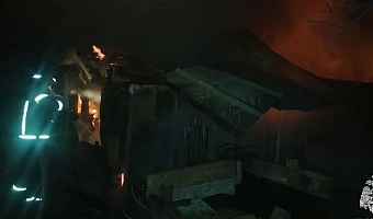Огнеборцы потушили три пожара в тульских муниципалитетах за сутки