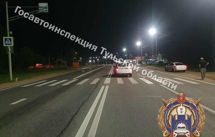 Водитель Lada Granta сбил пешехода на дороге под Тулой