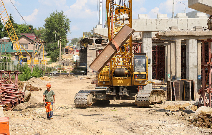 Ремонт Демидовского моста в Туле закончен на 40%