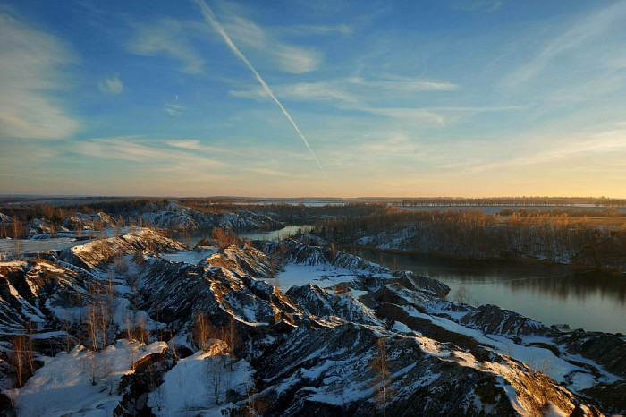 Тульский фотограф запечатлел ледяные Кондуки