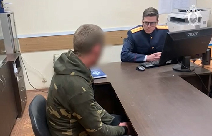 СК опубликовал видео допроса поджигателя четырех домов в Донском Тульской области