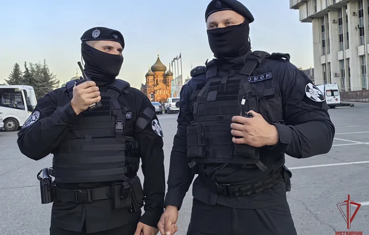 Тульская Росгвардия обеспечила порядок 9 мая