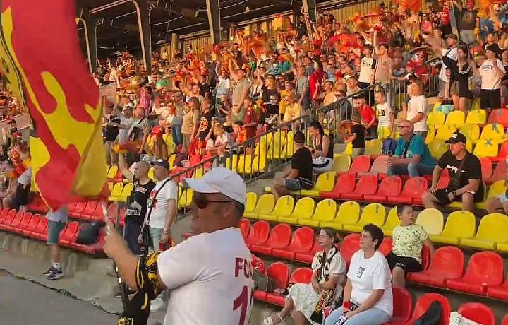 Тульский «Арсенал» пропустил гол в первом тайме матча с «Шинником»