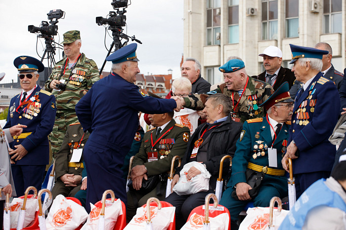 В Туле состоялся военный парад в честь Победы в Великой Отечественной войне