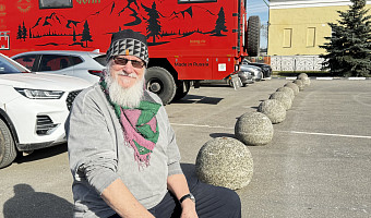 Знаменитый фермер англичанин Джон Кописки исследует Тульскую область на отечественном автодоме