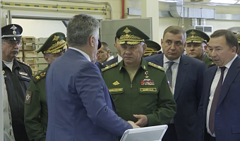 Сергей Шойгу посетил предприятия оборонно-промышленного комплекса Тульской области