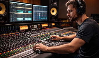 «Для меня важнее, о чём человек поёт, чем то, как он берёт ноты»: побеседовали о музыке со звукорежиссером и сонграйтером Валерием Чекалиным