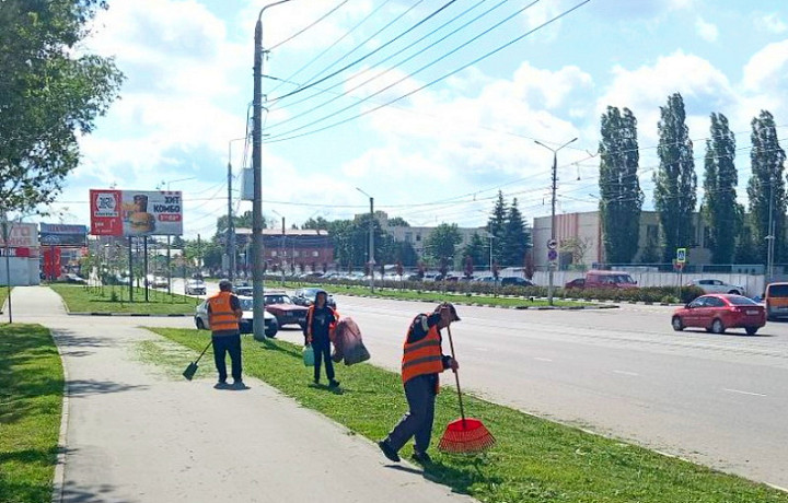 С улиц Тулы за сутки убрали 31 кубометр смета