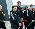 Футболисты «Арсенала» и волейболистки «Тулицы-2» возложили цветы к мемориалу «Защитникам неба Отечества»