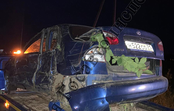 В Веневском районе водитель Sens TF698P погиб в аварии, слетев в кювет