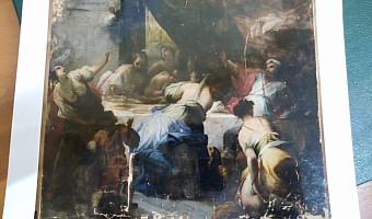 В Тулу вернулась картина «Пир Валтасара» после 15 лет реставрации