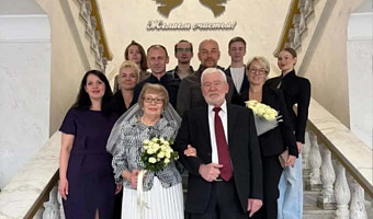 В Туле супруги Поликарповы отметили 50 лет совместной жизни