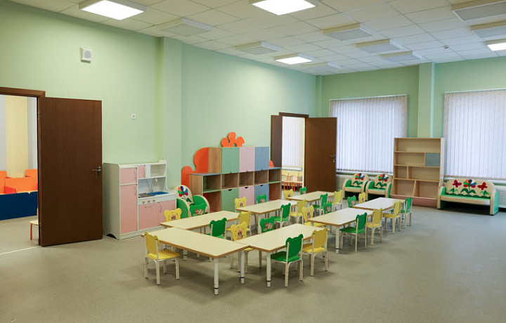 Строительство детского сада в ЖК «Притяжение» в Туле завершили досрочно