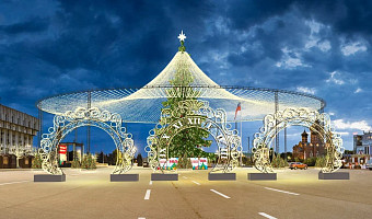 Стало известно, как будет выглядеть новая главная елка Тулы