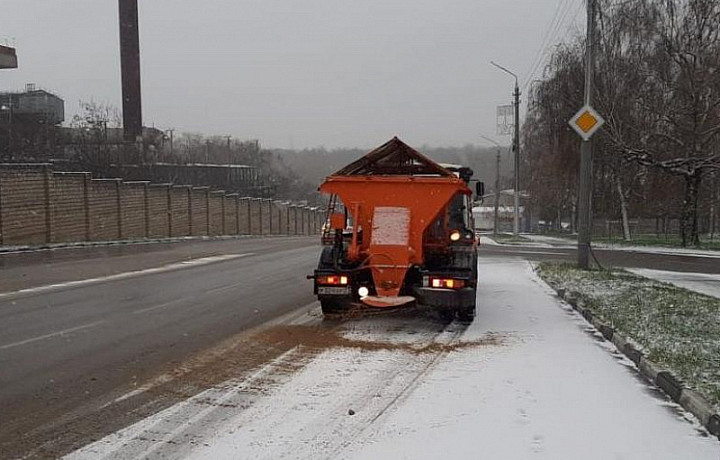 В уборке Тулы 31 октября заняты 60 единиц техники