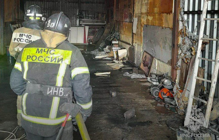 В последний день весны тульские спасатели потушили два пожара