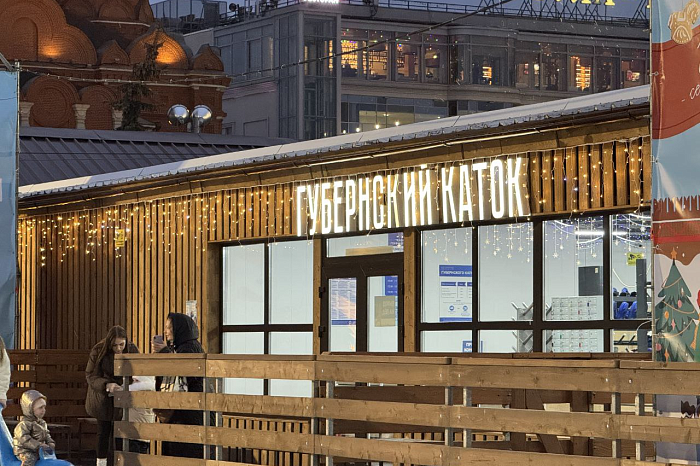 В Туле 1 декабря зажглась новогодняя иллюминация