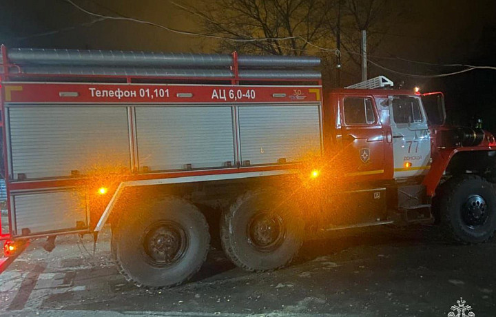 Тульские огнеборцы потушили четыре пожара в регионе за сутки