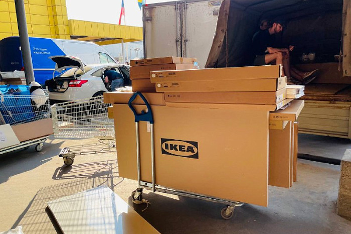 В России прощаются с торговой сетью IKEA