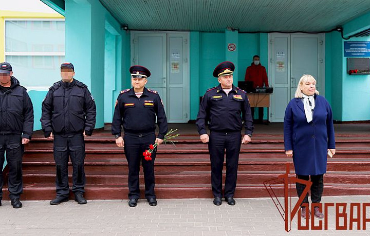 Тульские росгвардейцы почтили память героя России Дмитрия Горшкова