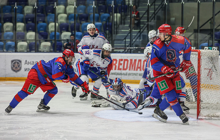 Тульская «Академия Михайлова-Юниор» проиграла в матче с обладателем Кубка Харламова