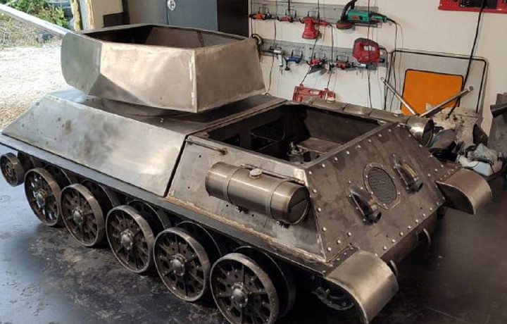 В Туле будут производить маленькие копии танков Т-34 для продажи и аренды