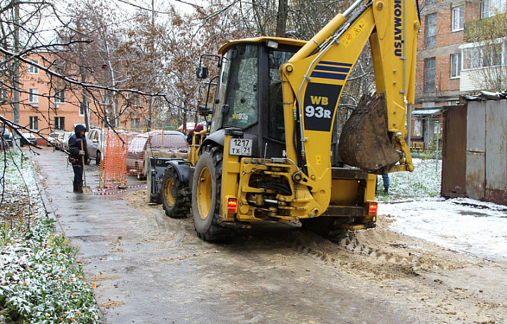 В Туле начались работы по ликвидации разрытий