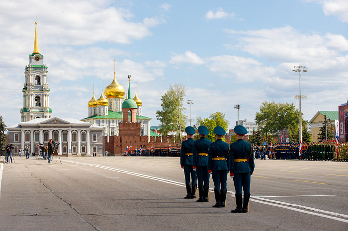 В Туле состоялся военный парад в честь Победы в Великой Отечественной войне