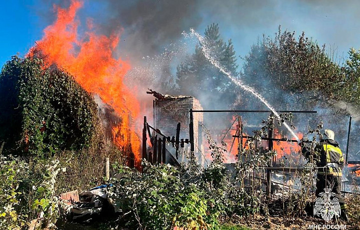 Огнеборцы за сутки потушили пять техногенных пожаров в Тульской области