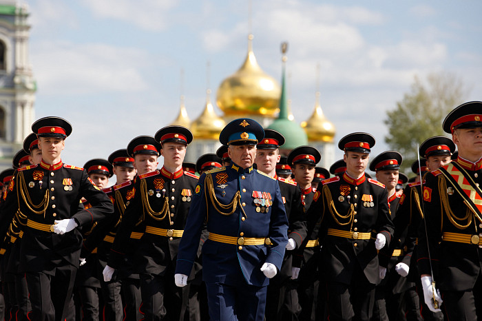 В Туле состоялся военный парад в честь Победы в Великой Отечественной войне