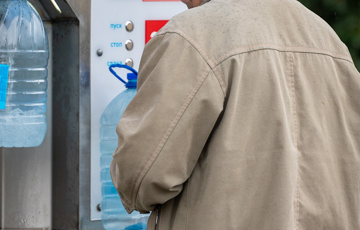 В Туле из-за снегопада оказались «обезвожены» автоматы по продаже воды