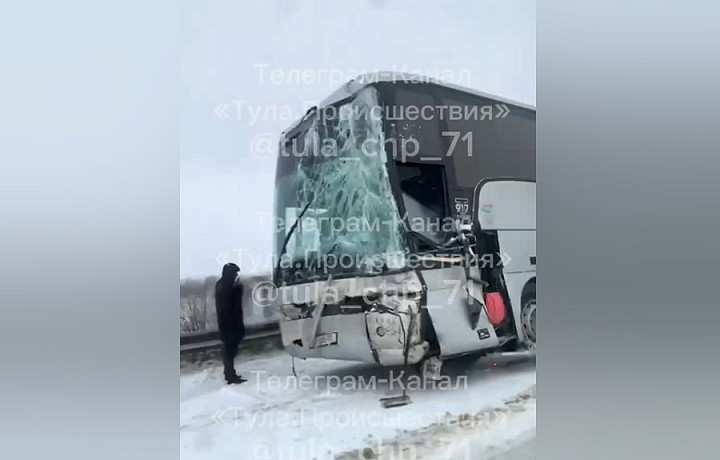 На трассе М-4 в Веневском районе произошло массовое ДТП