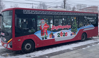 В Туле «ДедМоробус» по традиции вышел на линию в первые дни нового года