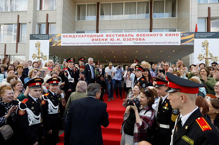 В Туле прошла церемония открытия фестиваля военного кино имени Юрия Озерова
