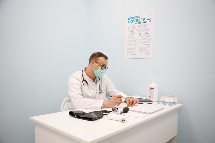 Первый пункт диспансеризации открылся в торговом центре «Гостиный двор» в Туле