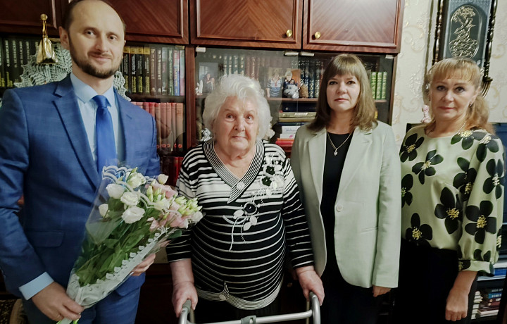 В Тульской области 100 лет исполнилось участнице Великой Отечественной войны Вере Губкиной