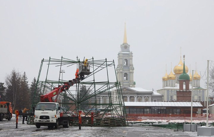 Тулу украсят к Новому году до 1 декабря