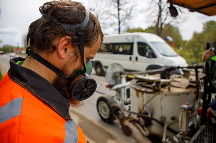 В Туле в 2023 году сделают дорожную разметку на 170 улицах и нанесут 910 пешеходных переходов