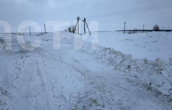 На одной из дорог в Ефремове прокуратура выявила снежно-ледяные накаты