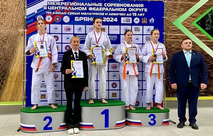 Тульские спортсмены на пьедестале первенства ЦФО по дзюдо