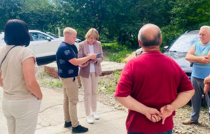 Наружное освещение установили во дворе одного из домов на проспекте Ленина в Туле