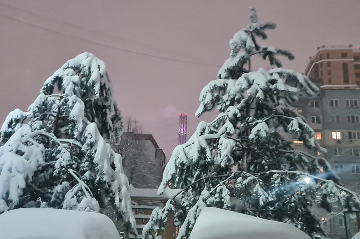 Тула утонула в снегу утром 14 декабря