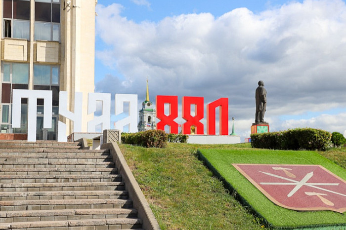 В Туле 10 сентября включат праздничную иллюминацию в честь Дня города